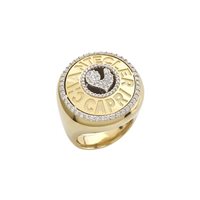 Anneau Chantecler Femme Logo in Or jaune Diamante 40742-14 - 40742-14
